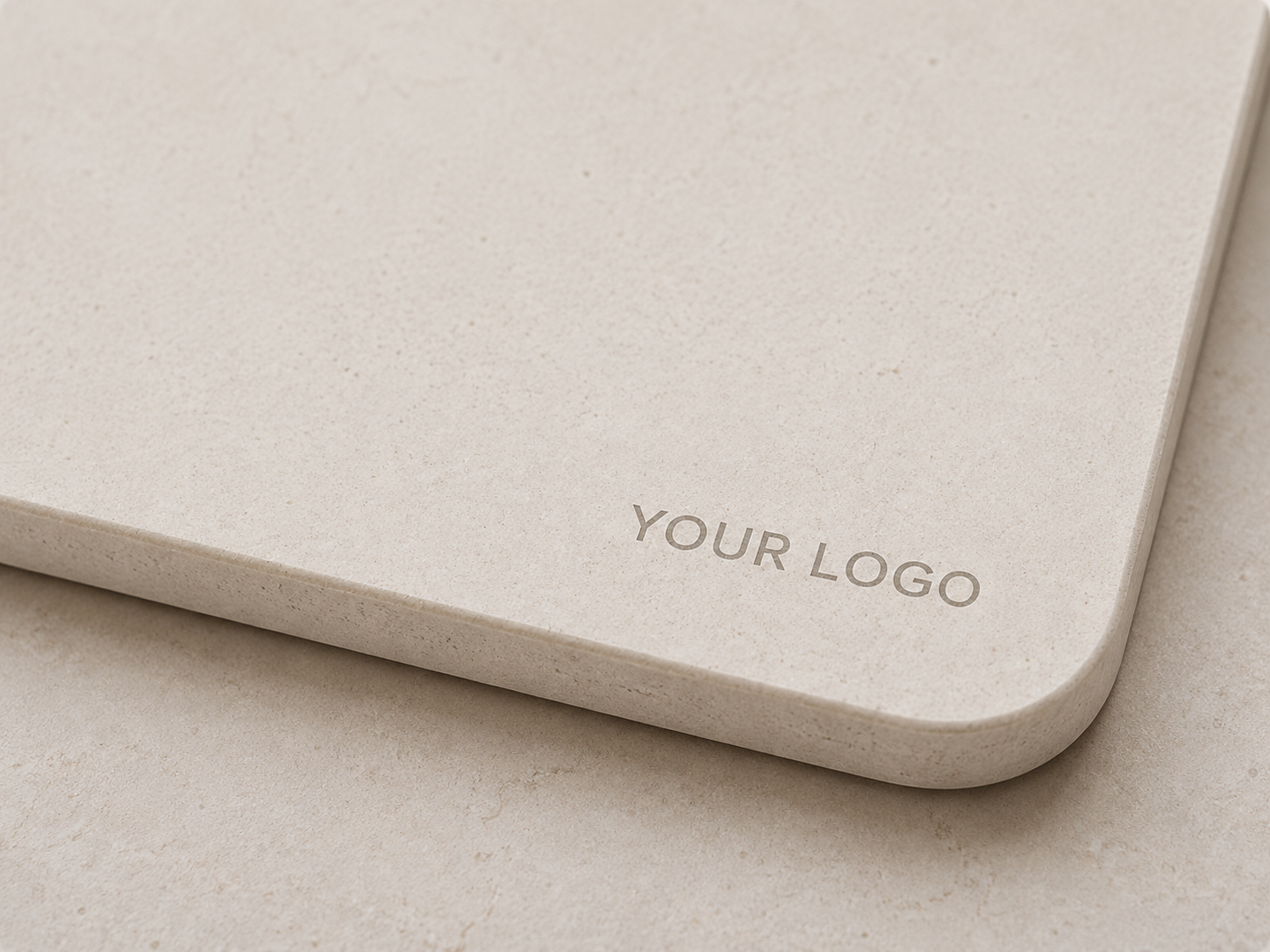 OEM stone bath mat branding example